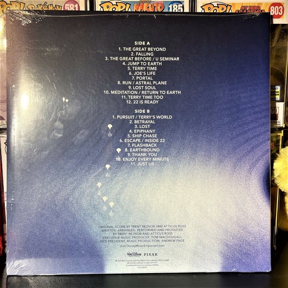 Disney Soul Soundtrack LP ~ Exclusive Colored Vinyl (Crystal Clear) ~New/Sealed! - Picture 3 of 3